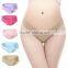 2017 new design pure color cotton panty big size panty pregnant panty maternity underwear