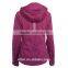 201501007032 Black Grape Women's Soft Shell Jacket With Hood