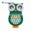 Funny For Children Cartoon Animals Owl Wall Clock