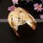 Charm Punk Hollow Arm Cuff Long Gold Silver Wide Bangles for Women Wave Bangle Bracelet