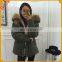 Fur Lined Winter Jacket Raccoon Fur Hood Down Parka