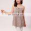 print silver fiber radiation maternity camisole dress for pregnant women