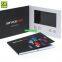 Powerful marketing tool A4 Size 7'' LCD OEM Video brochure with pocket design for business card