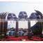 Giant Halloween decorative archway,inflatable skull arch