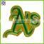 Letter embroidery patch velvet embroidery