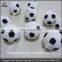 Adorable Silicone Hanging Ornament Custom Rubber Football Keychain for Decoration
