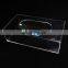 High clear wall mounted acrylic glove box