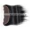 straight hair top quality transparent lace frontal virgin hair with bundles