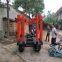 180m Depth Crawler Mounted Water Well Geological Drilling Rig Flexible for Industry Drilling