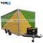 High Quality mobile pizza food cart for sale mobile food trailer