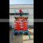 7LSJY Shandong SevenLift outdoor manual hydraulic mobile automotive scissor lift platforms