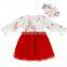 2019 New Arrival Girl Many Colors Floral kids clothes Tulle girl dress