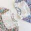 2020 Baby Autumn Korean Style Floral Girl One-piece Triangle Romper