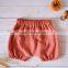 Wholesale Plain Gauze Summer Cotton Baby Toddle Pants Organic Short