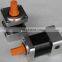 Geared stepper motor extruder elevator gearbox