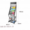 Fashion modern customized Point of Sale trade show floor wire literature display rack stand