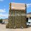 Camouflage Clifhanger Inflatable Dry Slide Bouncer For Kids