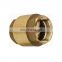 Brass Spring Check Valve with Thread Ends