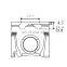 Avensis 1CD-FTV diesel engine piston kit 82.20mm 131010G010 13101OG010 13101-0G010 13101-OG010