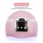 New design portable USB ABS plastic nail lamp manicure machine 54W professional UV gel curing light dryer