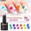 nail snowflakes liquid gel polish art paint blooming marble watercolor ink
