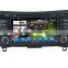 Quad core Android car Stereo DVD player for Nissan X-trail/Qashqai with GPS/Bluetooth/Radio/SWC