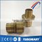 DZR tube fitting gas water galvanized brass unequal straight pex pipe union