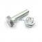 Din931 din933 hexagonal 4.6 grade bolt galvanized