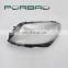 PORBAO Black Border Transparent Headlight Lens Cover for W205 C180/C200/C250/C300 15-18 Year