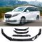 For Gl8 Front bumper front lip Tail Trunk Spoiler Wing Lip diffuser 3PCS for nissan front lip