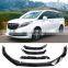 For Gl8 Front bumper front lip Tail Trunk Spoiler Wing Lip diffuser 3PCS for nissan front lip