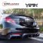2019 S class w222 S63 S65 carbon finber spoilers for w222 S63 S65 to B style carbon finber front lip rear diffuser exhaust tips