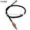 Wholesale stainless steel black color outer casing 125cc universal speed cable CG125 motorcycle tachometer cable