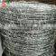QYM Excellent Quality Farm Land Use 14 Gauge Galvanized Barbed Wire
