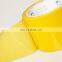 Yellow Color PVC Film Warning Adhesive Glue Tape for Floor Sticking