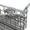 stainless steel wire mesh container shelf wire butterfly cage shed finishing basket