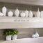 Nordic Simple Minimalism Potbelly On Glazed Milky White Home Ceramic Vase Porcelain For Table Decoration