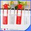 Red color painted bookmark chick shape