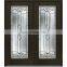 48 inches exterior front wrought iron main front door design with opening window