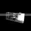 Custom clear transparent acrylic window bird feeder with drain hole