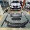 Runde Carbon Fiber Material Black Samurai Style Front Lip Rear Lip Side Skirt Grille Top Wing Spoiler For BMW X05 G05 Body Kit