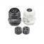 Nylon IP68 wire cable waterproof joint fixed head connector cable gland