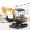 one year warranty sample available mini excavator china  2t 2 ton small escavator