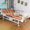 Factory Direct Manual 3 Cranks Nursing Bed Adjustable Home Use Medical Patient Fowlers Hospital Bed with Toilet