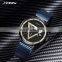 SINOBI Masculinity Multi-funtion Wristwatch Iron Triangle Dial Design Quartz Watch Wristwatches men watch luxury S9830G-D