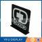 Black Carven Acrylic Letter 3D Acrylic Sign Removable Signage