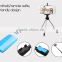 High-quality Aluminum Bluetooth Selfie Stick with BQB Certificate, for Smartphones/iPhone