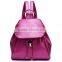 New Design female bag pu backpack fashion lady backpack