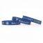 Custom Concave Printed Color Silicone Wristbands for Fitness Event Unique Design Logo/Text Promotional Fitness Wristbands
