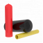 Handle Levers Plastic Rubber Sleeve Long Round Soft Rubber Hammer Exercise Equipment Handled Grip Cover